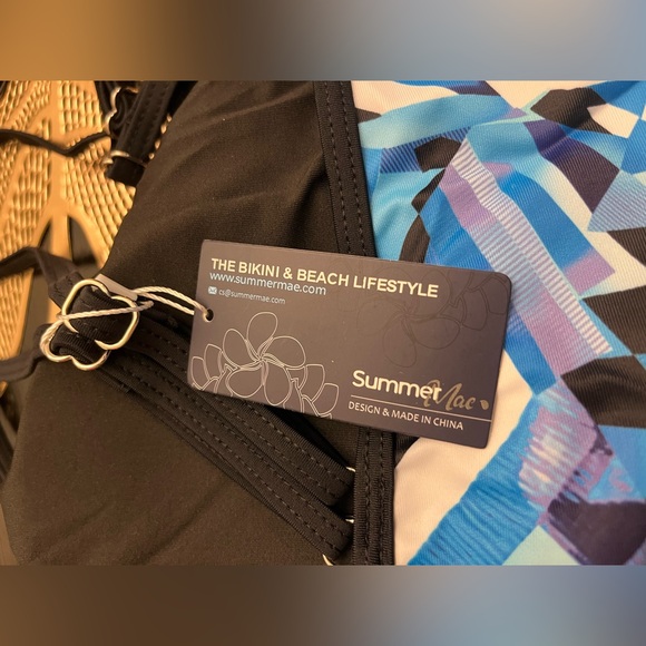 NWT Summer Mae Women’s 2 Piece Swimsuit size XXLarge - Picture 5 of 6